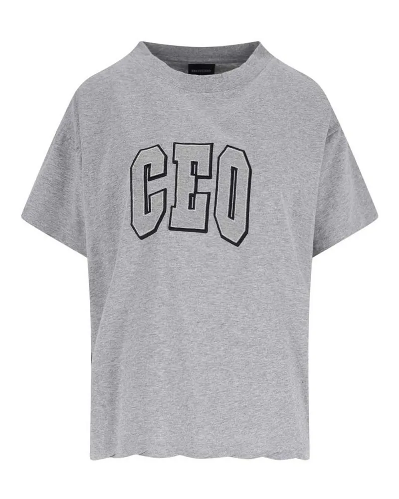 Balenciaga T-Shirt - Grau Grau