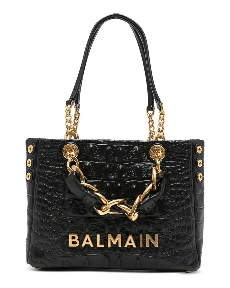 Balmain Shopper - Schwarz Schwarz
