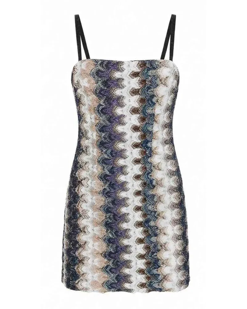 Missoni Kurzes Kleid - Bunt Bunt