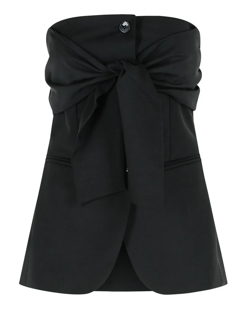 Max Mara Top - Schwarz Schwarz