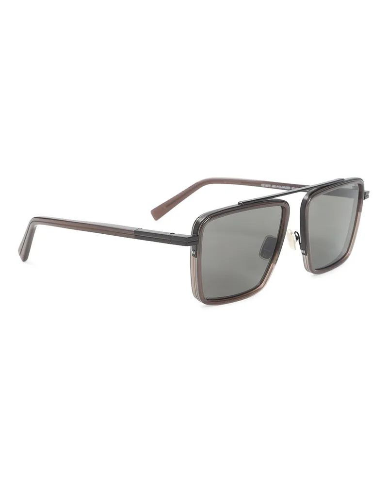 Ermenegildo Zegna Sonnenbrille - Braun Braun