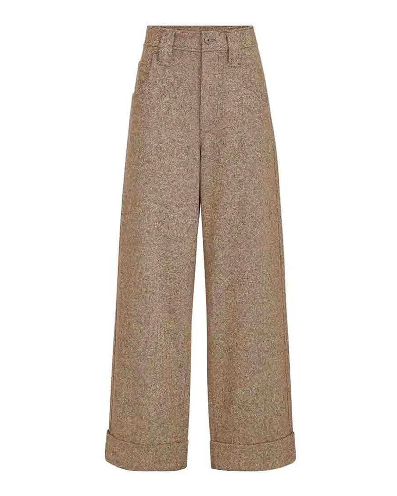 Brunello Cucinelli Casual Hose - Beige Beige