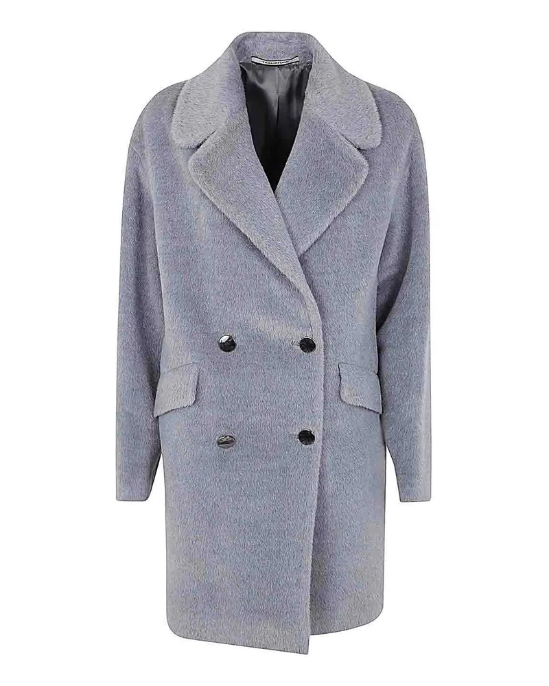 Tagliatore Kurzer Mantel - Grau Grau
