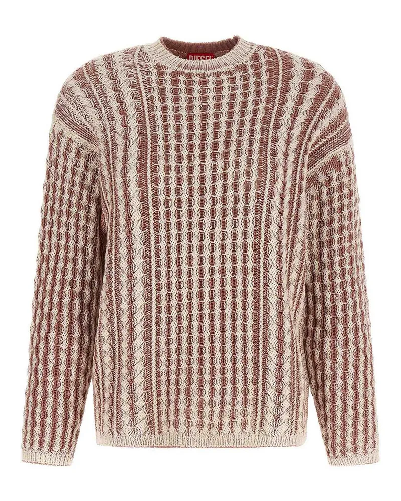 Diesel Rundhalspullover - Bunt Bunt