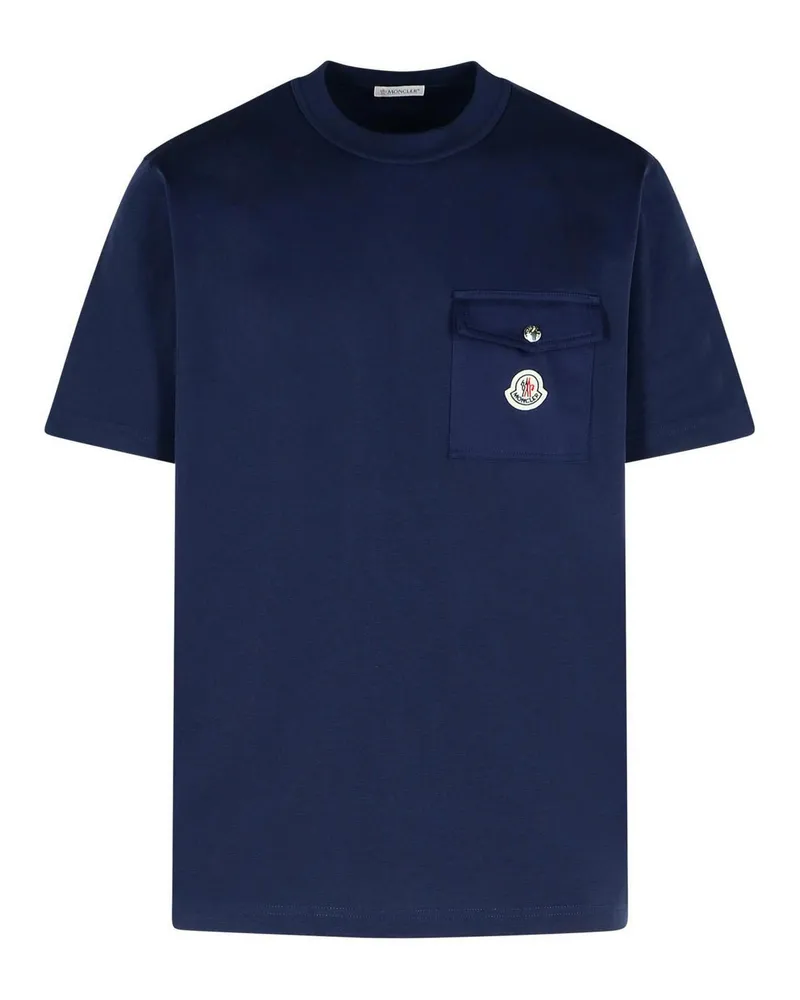 Moncler T-Shirt - Blau Blau