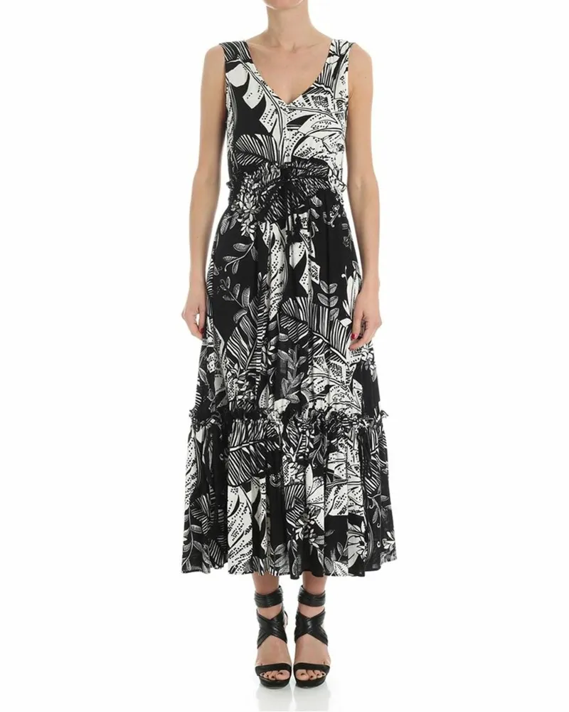 See by Chloé Knielanges Kleid - Schwarz Schwarz