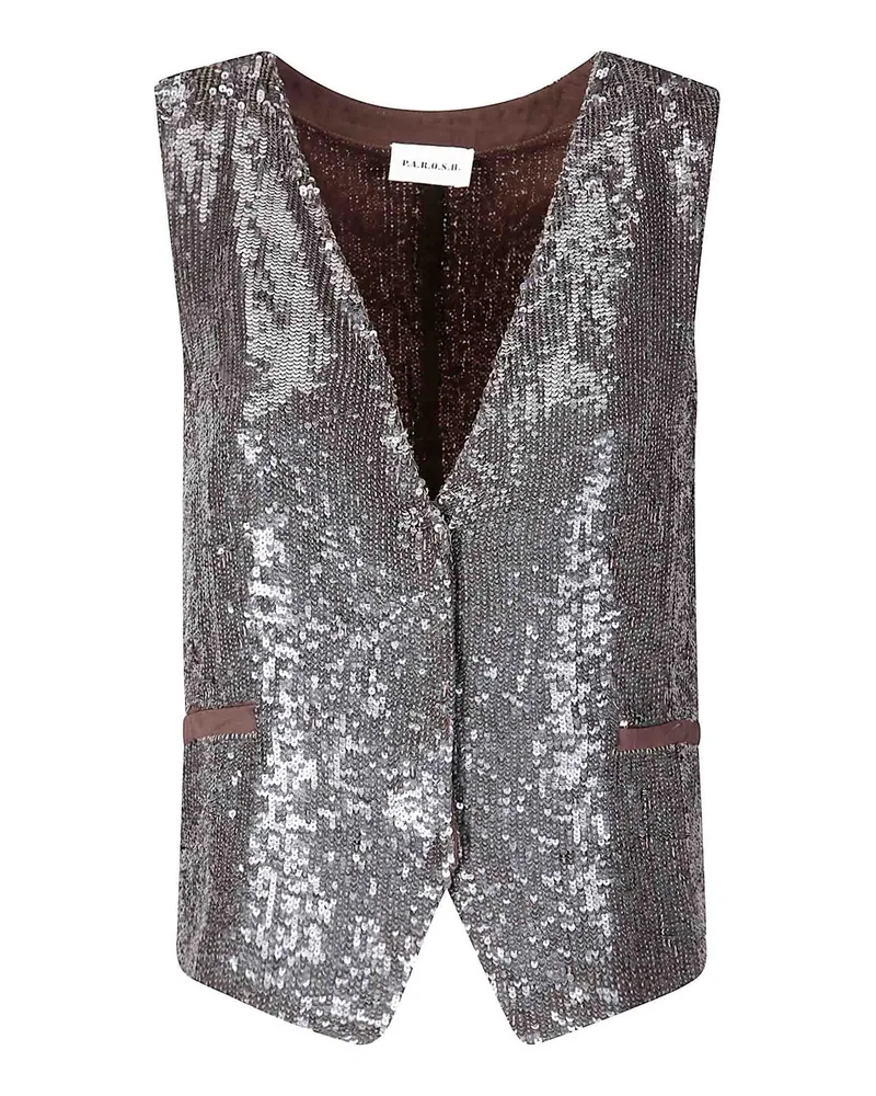 P.A.R.O.S.H. P. A.R. O.S. H. Weste - Braun Braun