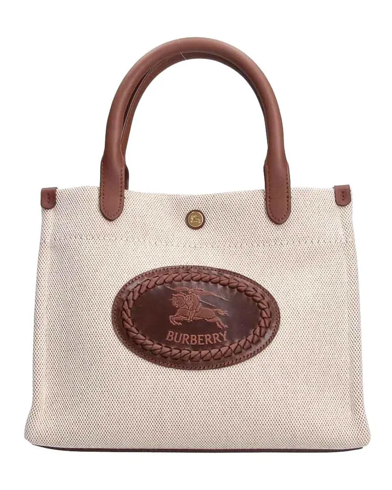 Burberry Shopper - Creme Creme