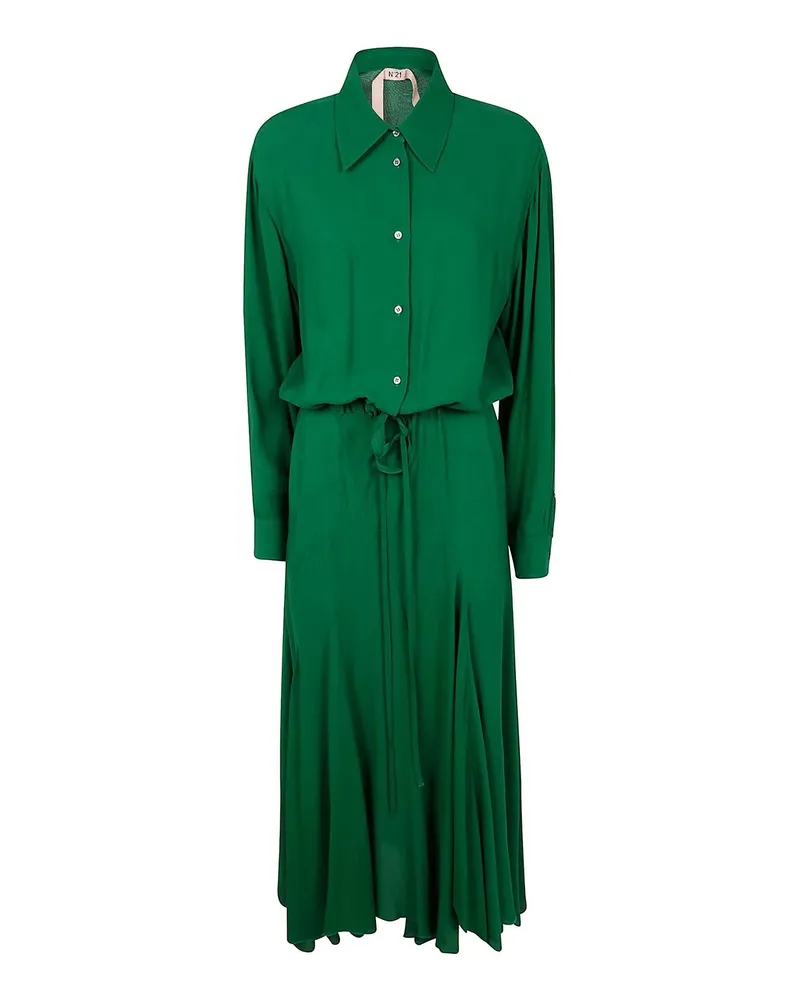 N° 21 Maxikleid - Grün Grün