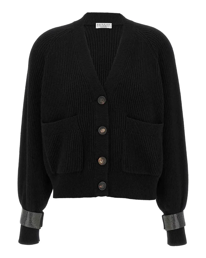 Brunello Cucinelli Cardigan - Schwarz Schwarz