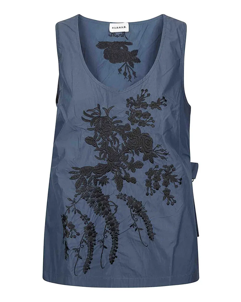 P.A.R.O.S.H. P. A.R. O.S. H. Top - Blau Blau