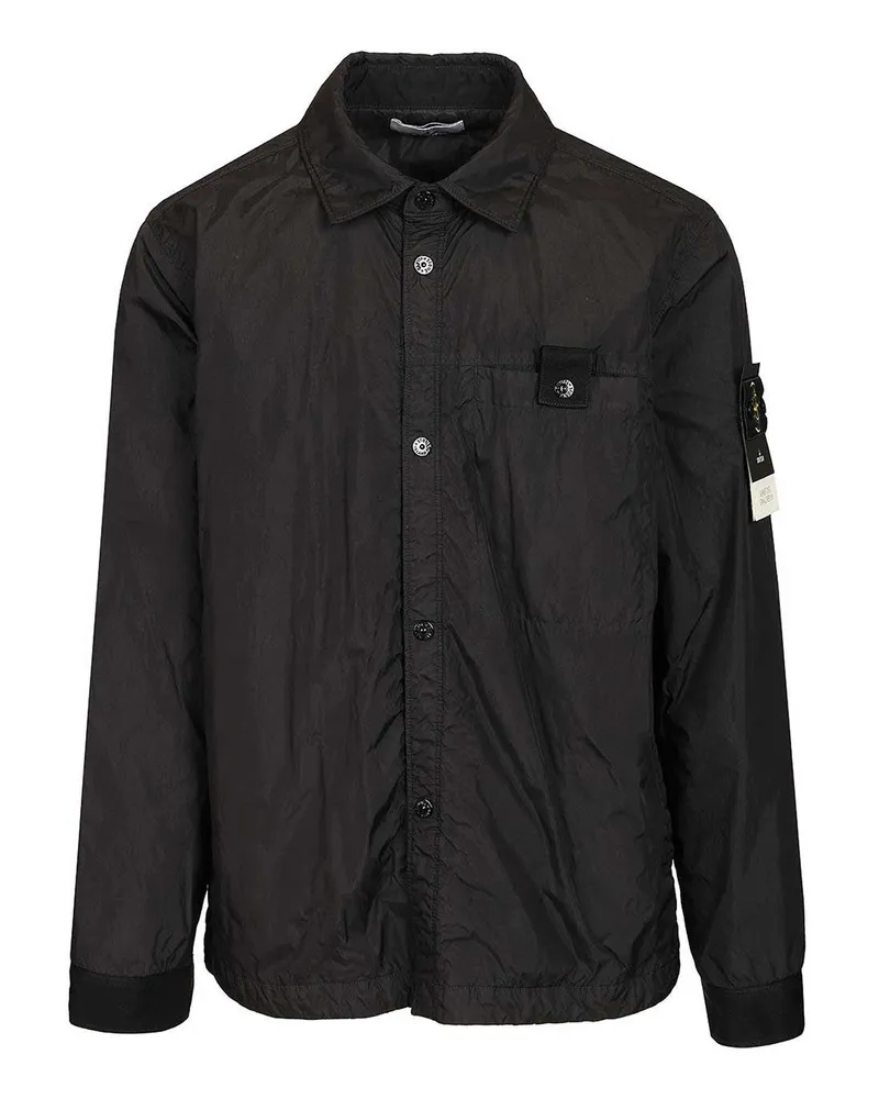 Stone Island Daunenjacke - Schwarz Schwarz