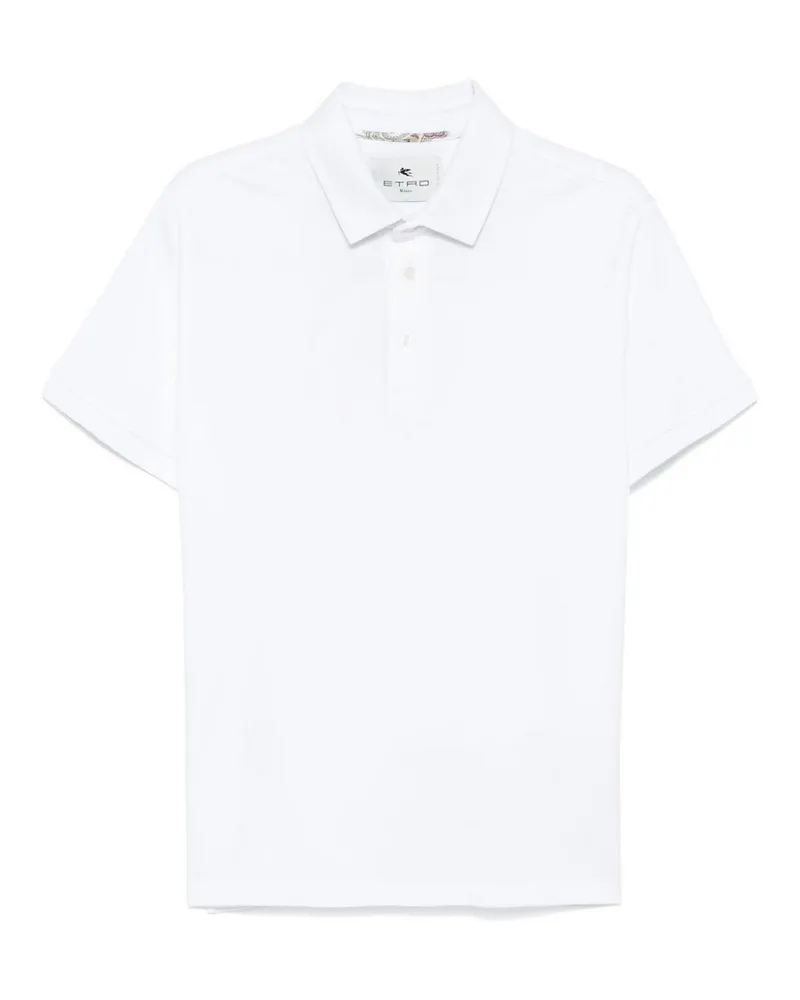 Etro Poloshirt - Weiß Weiß