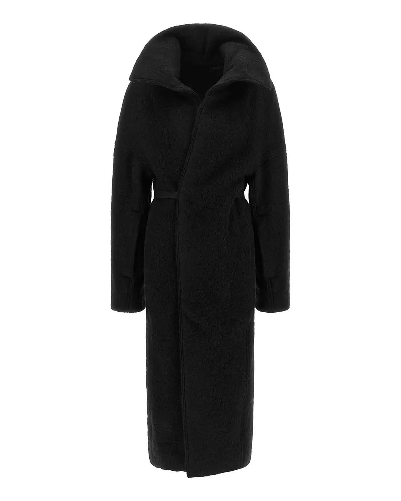 Rick Owens Trenchcoat - Schwarz Schwarz