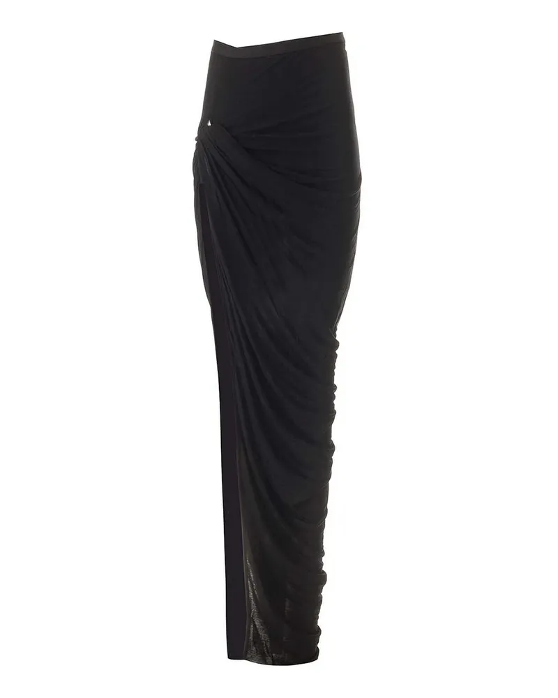 Rick Owens Midirock - Schwarz Schwarz