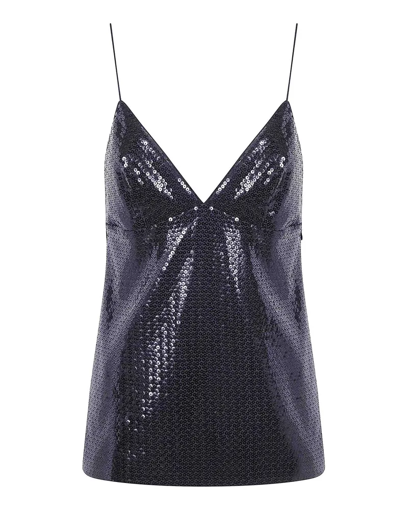 Alberta Ferretti Top - Schwarz Schwarz