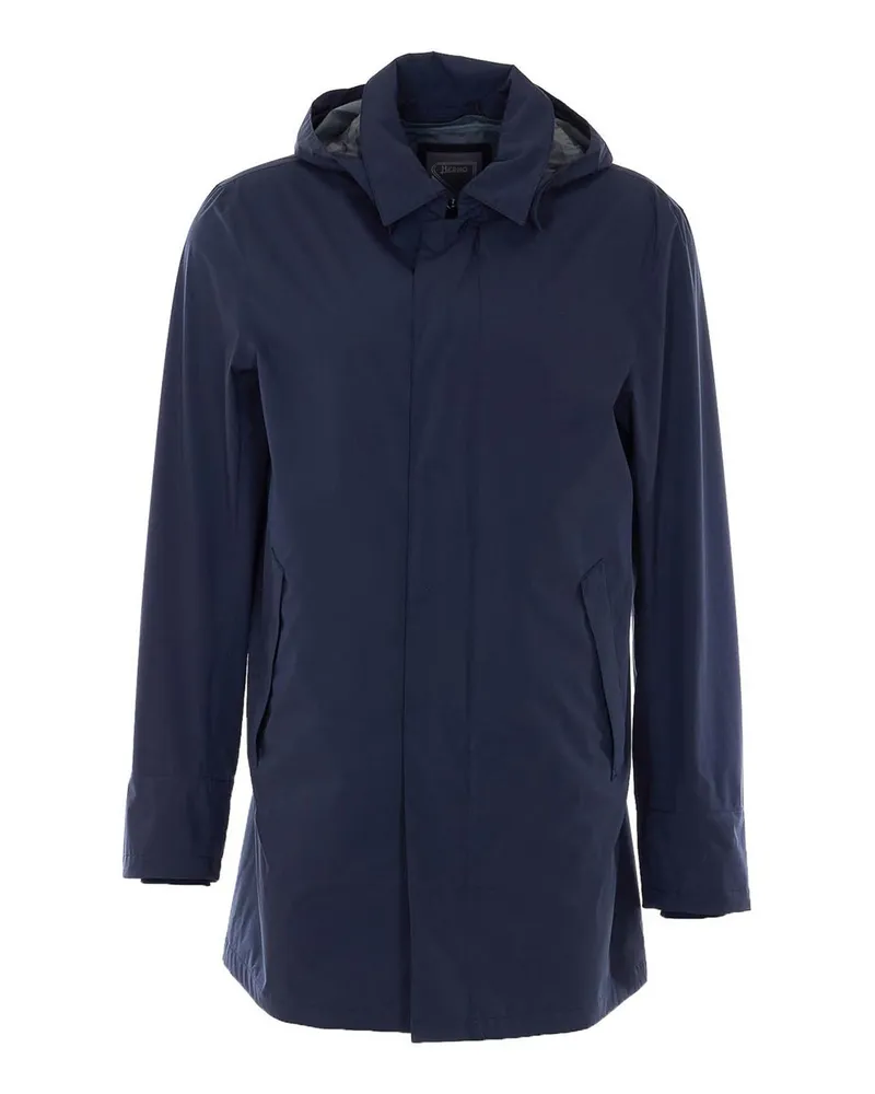 Herno Trenchcoat - Blau Blau