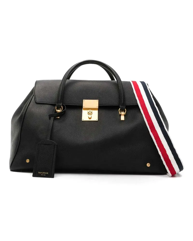 Thom Browne Shopper - Schwarz Schwarz