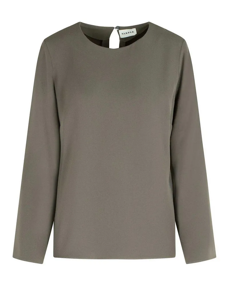 P.A.R.O.S.H. P. A.R. O H. Bluse - Grau Grau