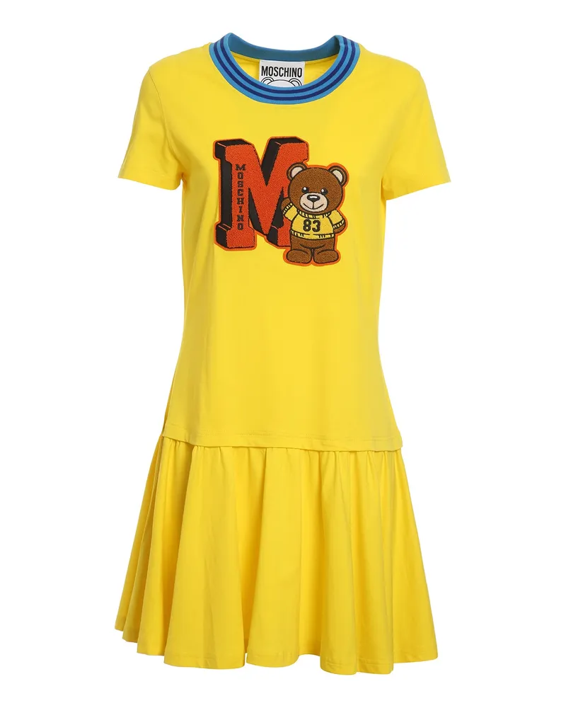 Moschino Kurzes Kleid - Gelb Gelb
