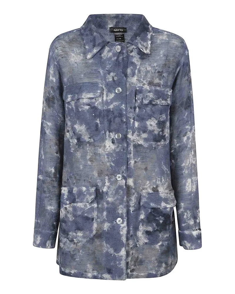 Avant Toi Casualjacke - Blau Blau