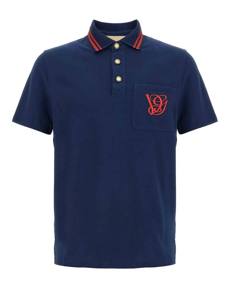 Valentino Garavani Poloshirt - Blau Blau
