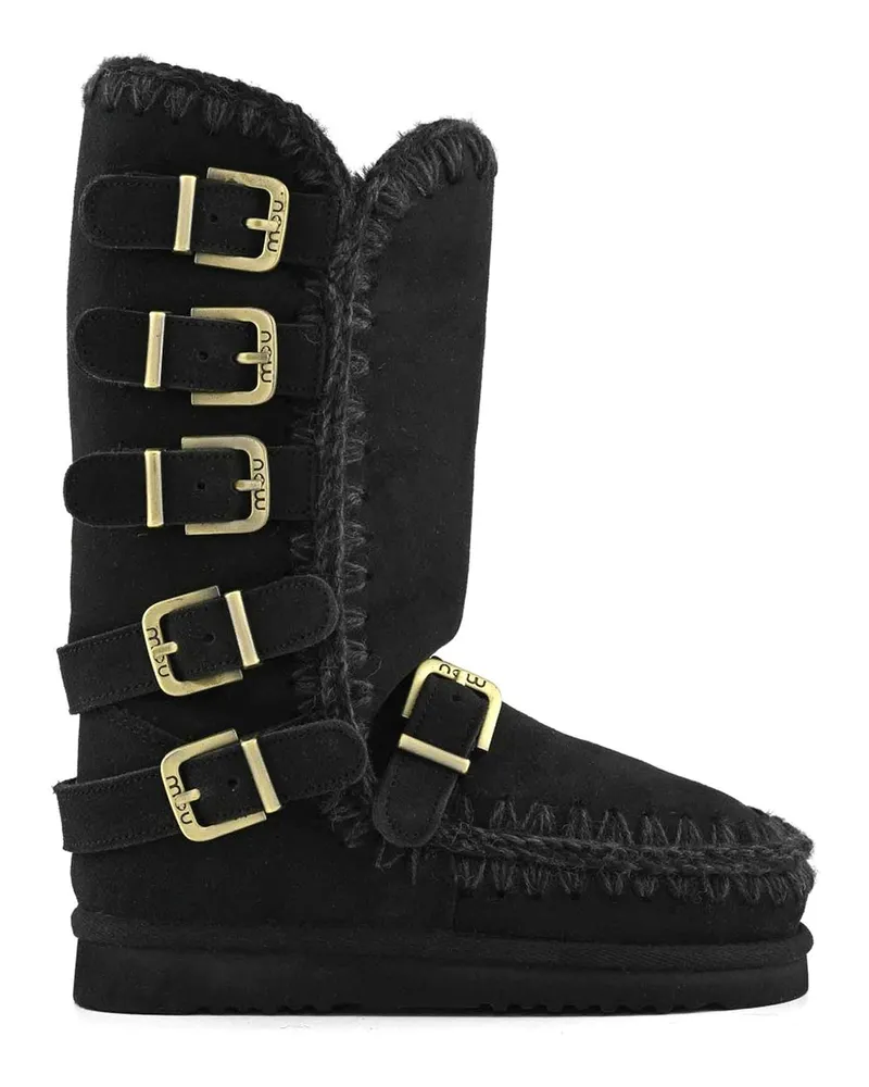 Mou Stiefel - Schwarz Schwarz