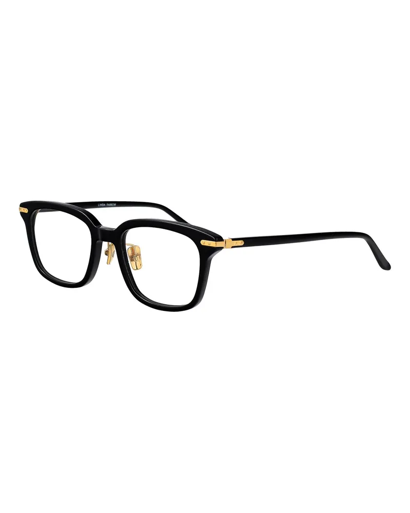 Linda Farrow Sonnenbrille - Schwarz Schwarz