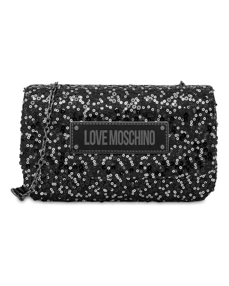 Moschino Umhängetasche - Schwarz Schwarz
