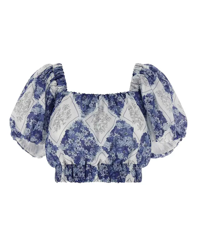 Twin-Set Bluse - Blau Blau