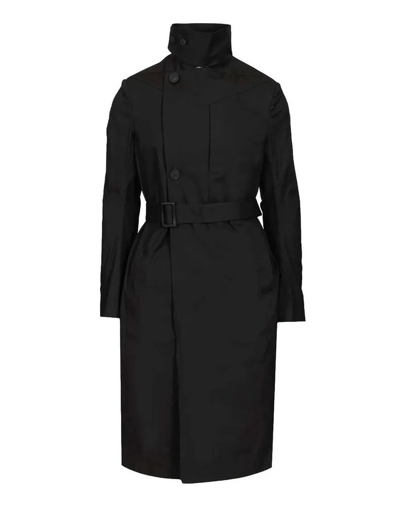 Rick Owens Trenchcoat - Schwarz Schwarz
