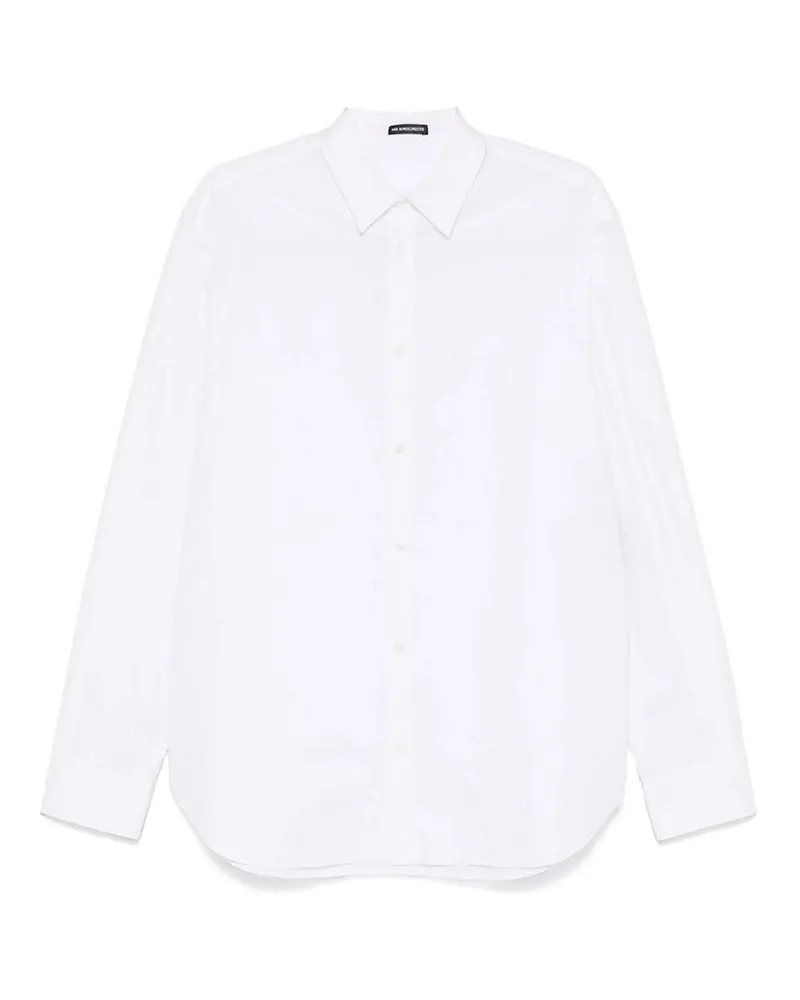 Ann Demeulemeester Hemd - Weiß Weiß