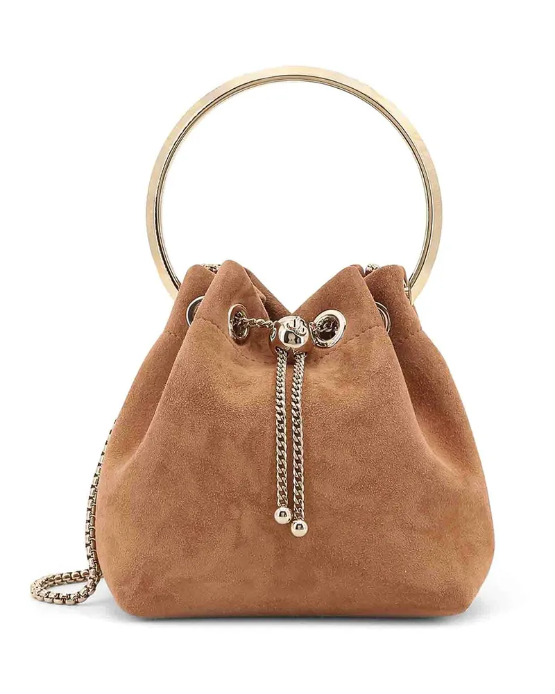 Jimmy Choo Umhängetasche - Gold Braun