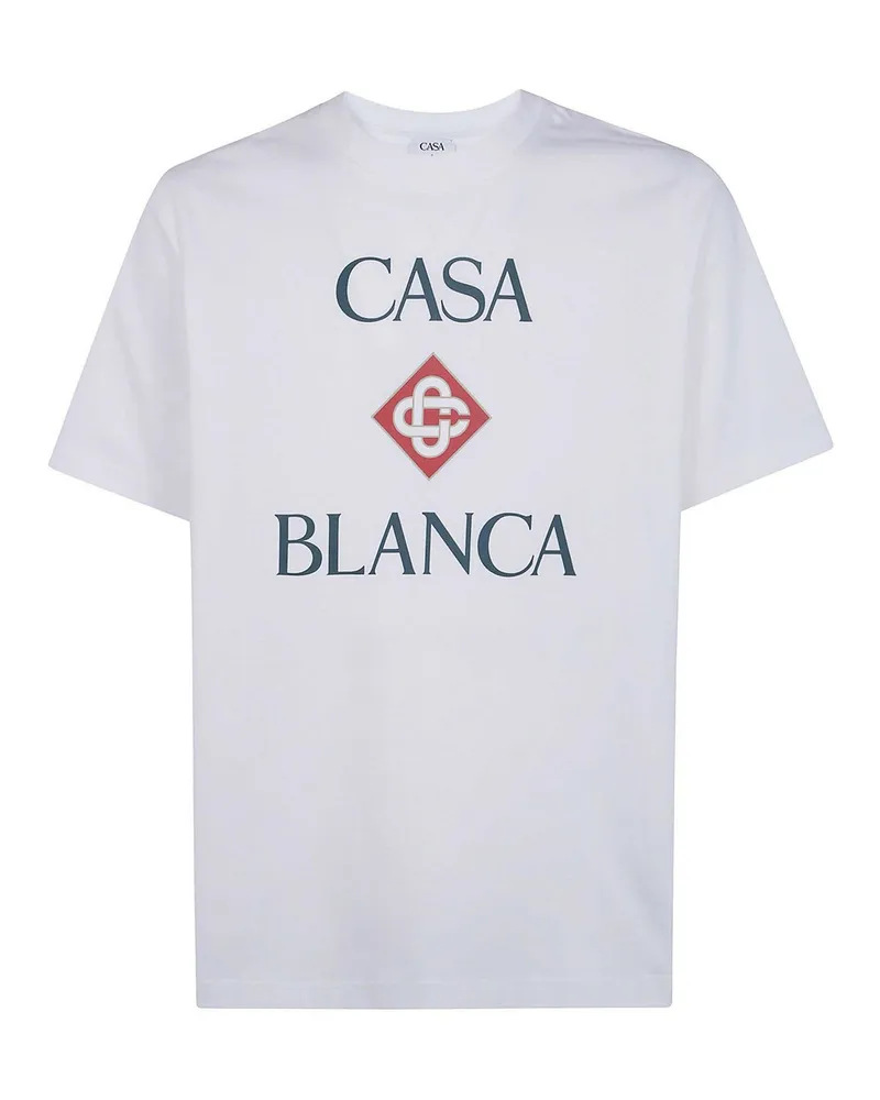 Casablanca Paris T-Shirt - Weiß Weiß