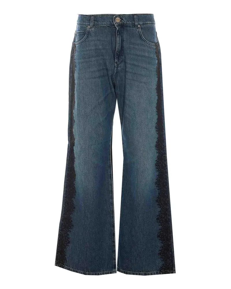 Pinko Straight Leg Jeans - Blau Blau