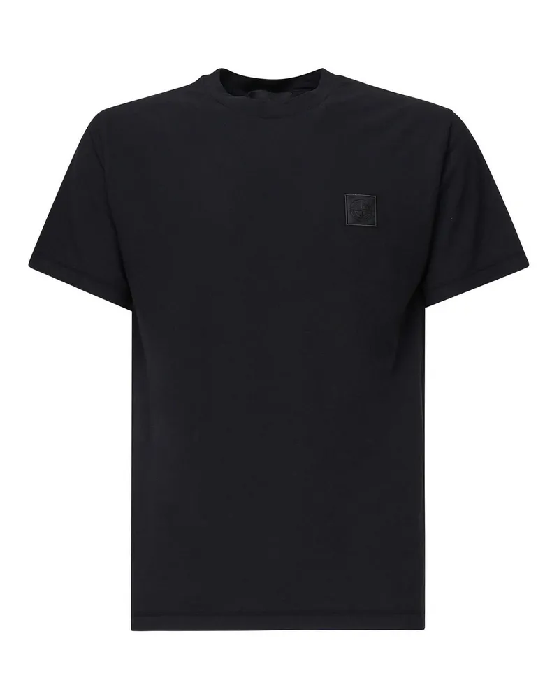 Stone Island T-Shirt - Schwarz Schwarz