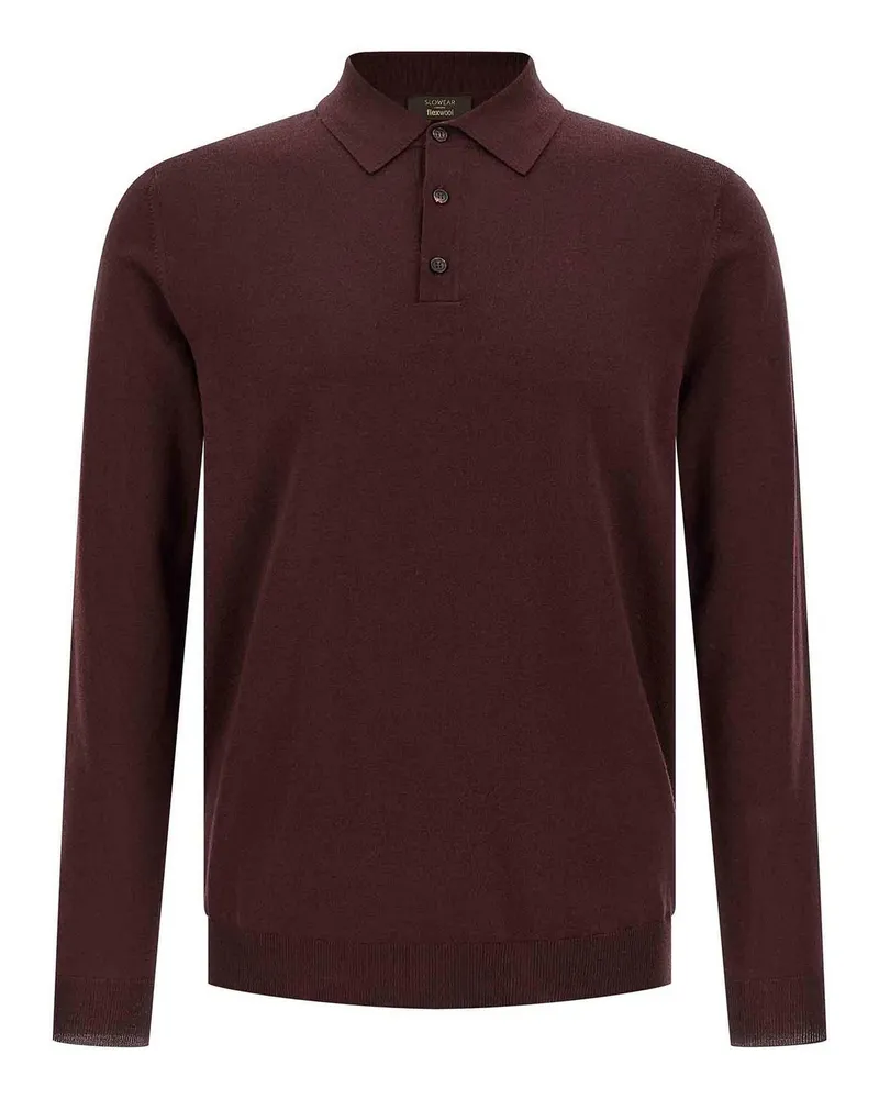 Zanone Poloshirt - Dunkelrot Dunkelrot