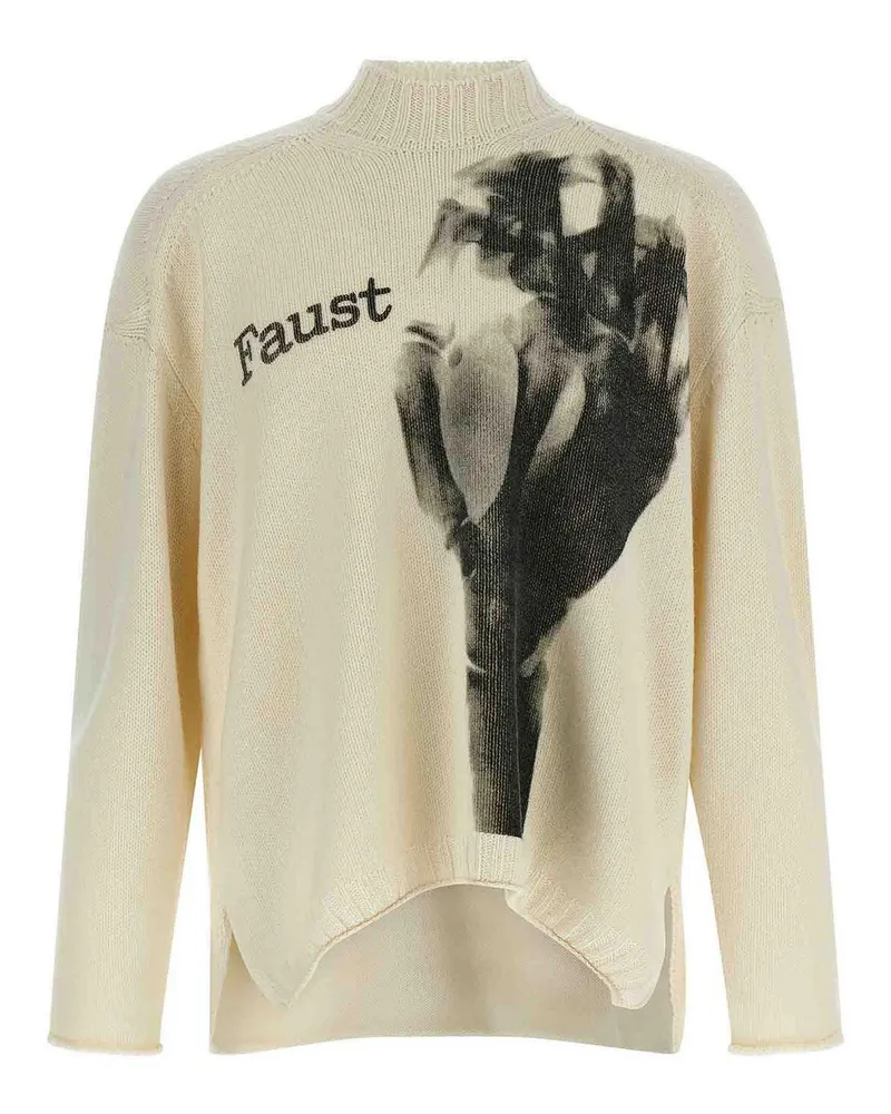 Undercover Rundhalspullover - Weiß Weiß