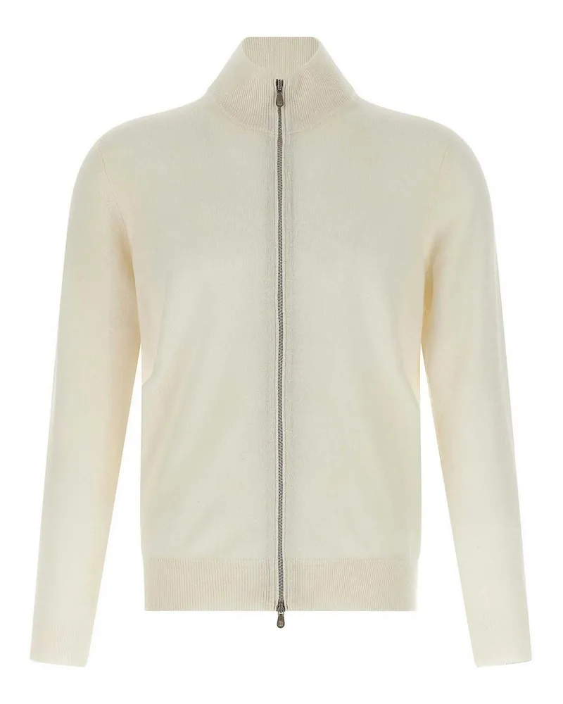 Brunello Cucinelli Cardigan - Weiß Weiß