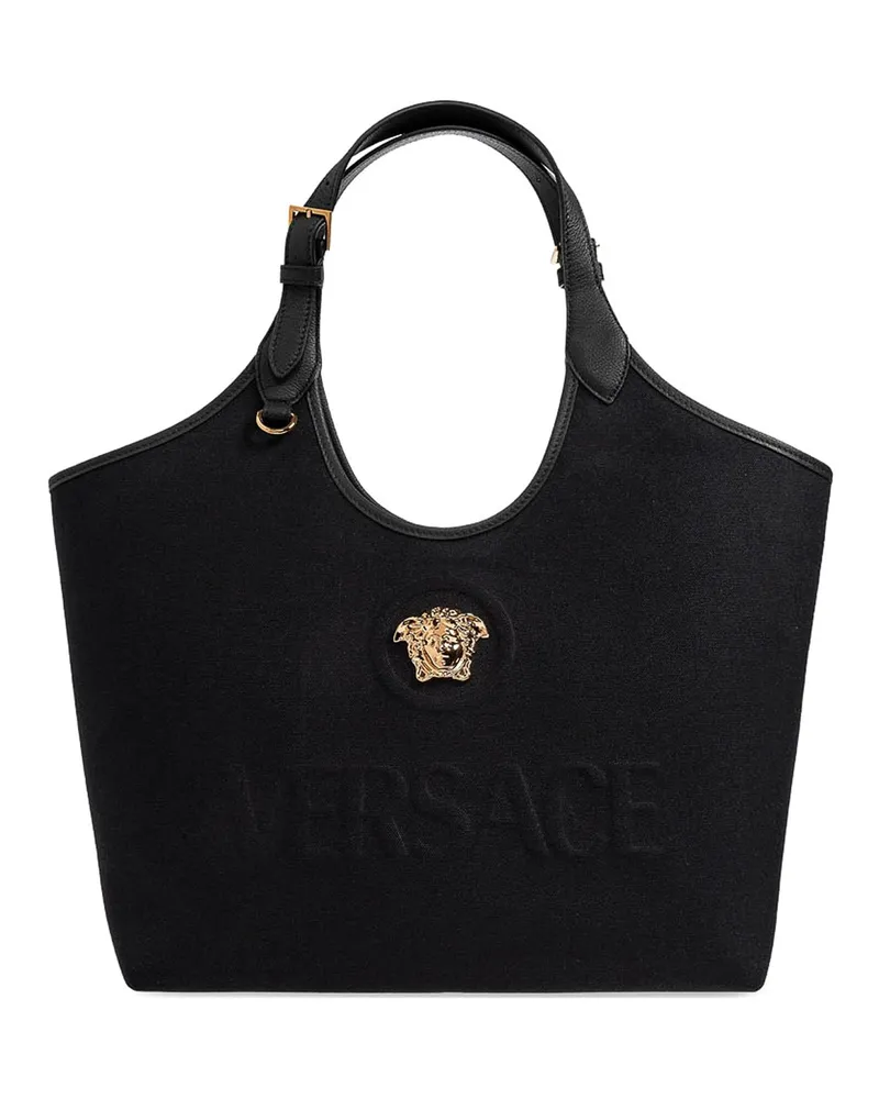 Versace Schultertasche - Schwarz Schwarz