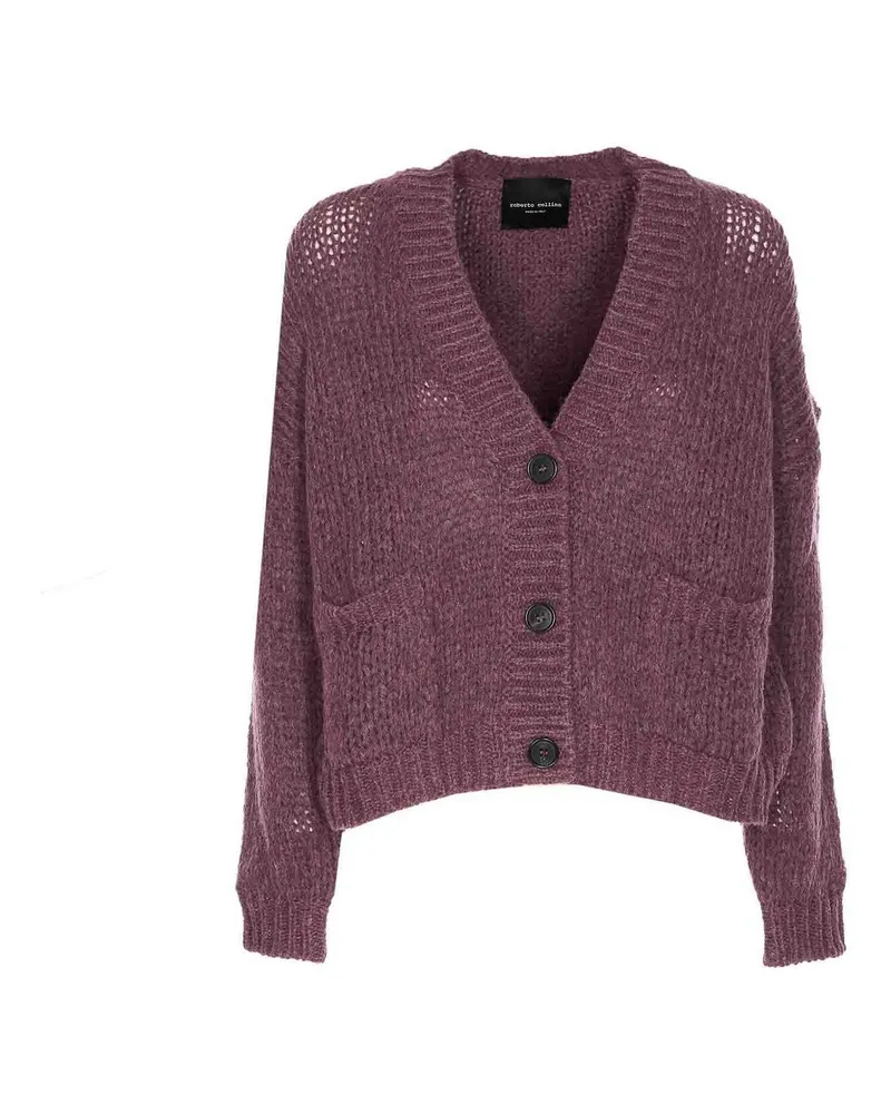 Roberto Collina Cardigan - Lila Lila
