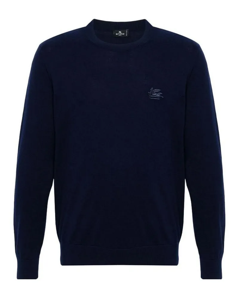 Etro U-Boot-Pullover - Blau Blau
