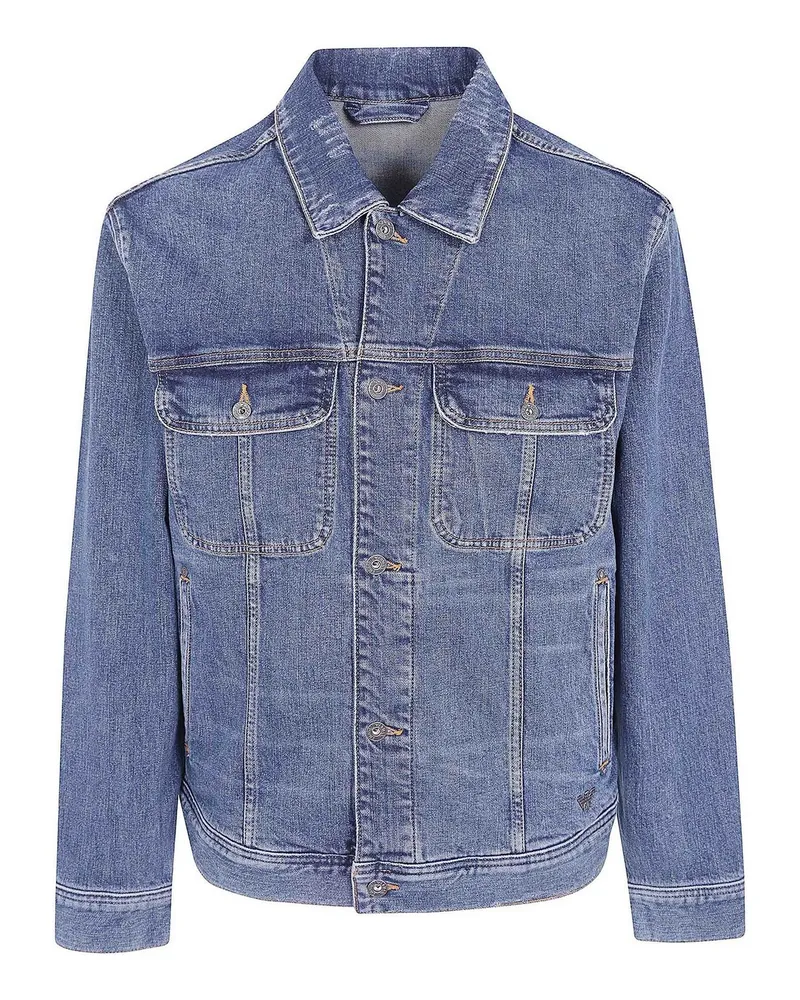 Emporio Armani Jeansjacke - Blau Blau