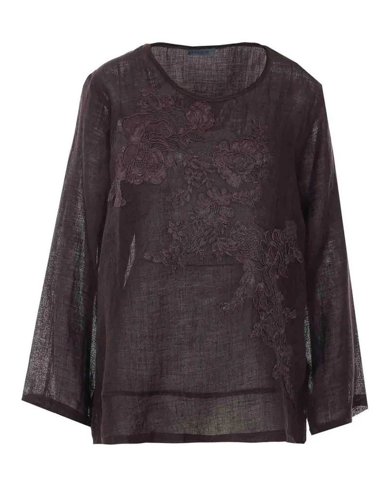 Maurizio Pecoraro Bluse - Braun Braun