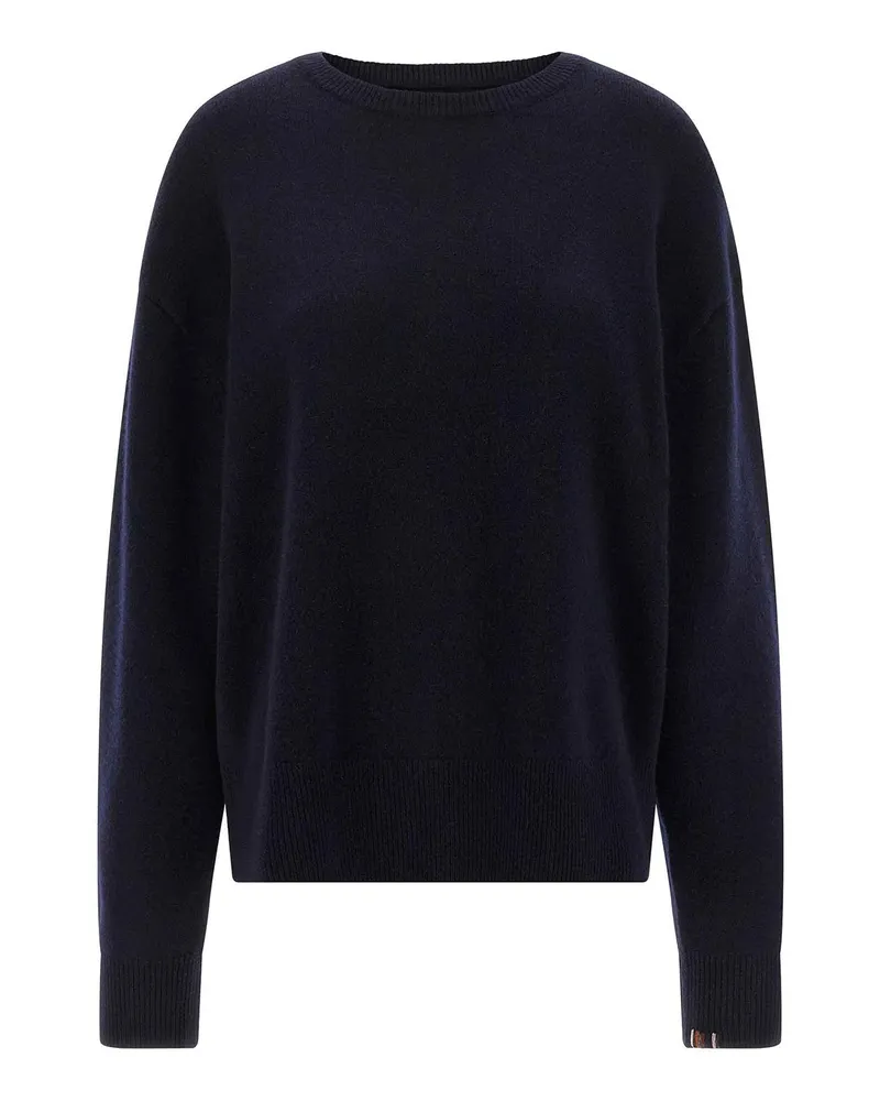 extreme cashmere Rundhalspullover - Blau Blau