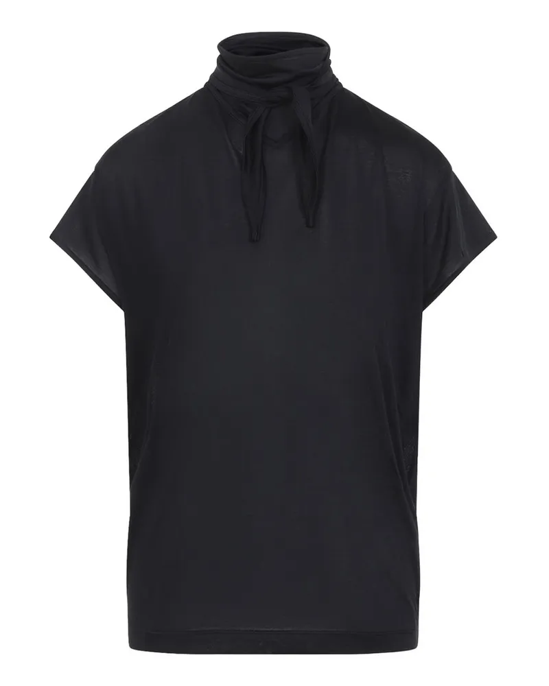 Christophe Lemaire Top - Schwarz Schwarz