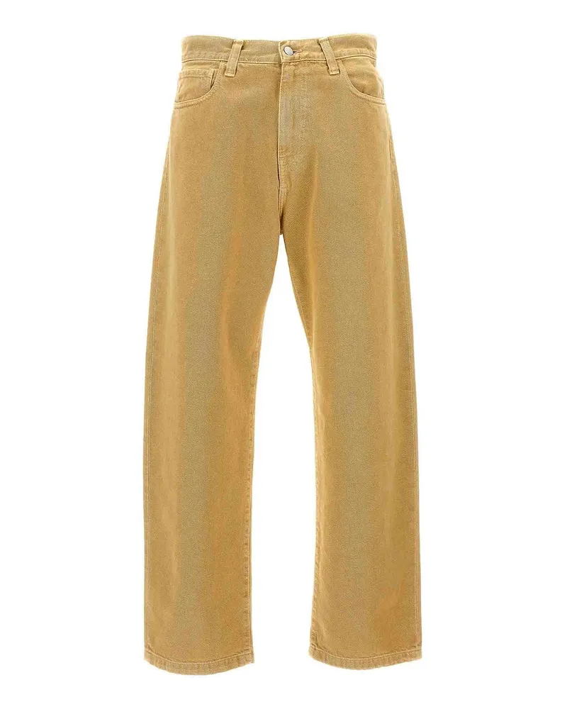 Carhartt WIP Bootcut Jeans - Beige Beige