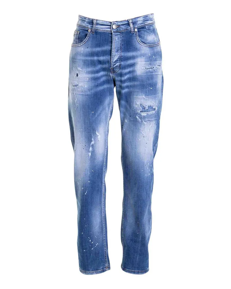 John Richmond Bootcut Jeans - Helles Jeansblau Helles