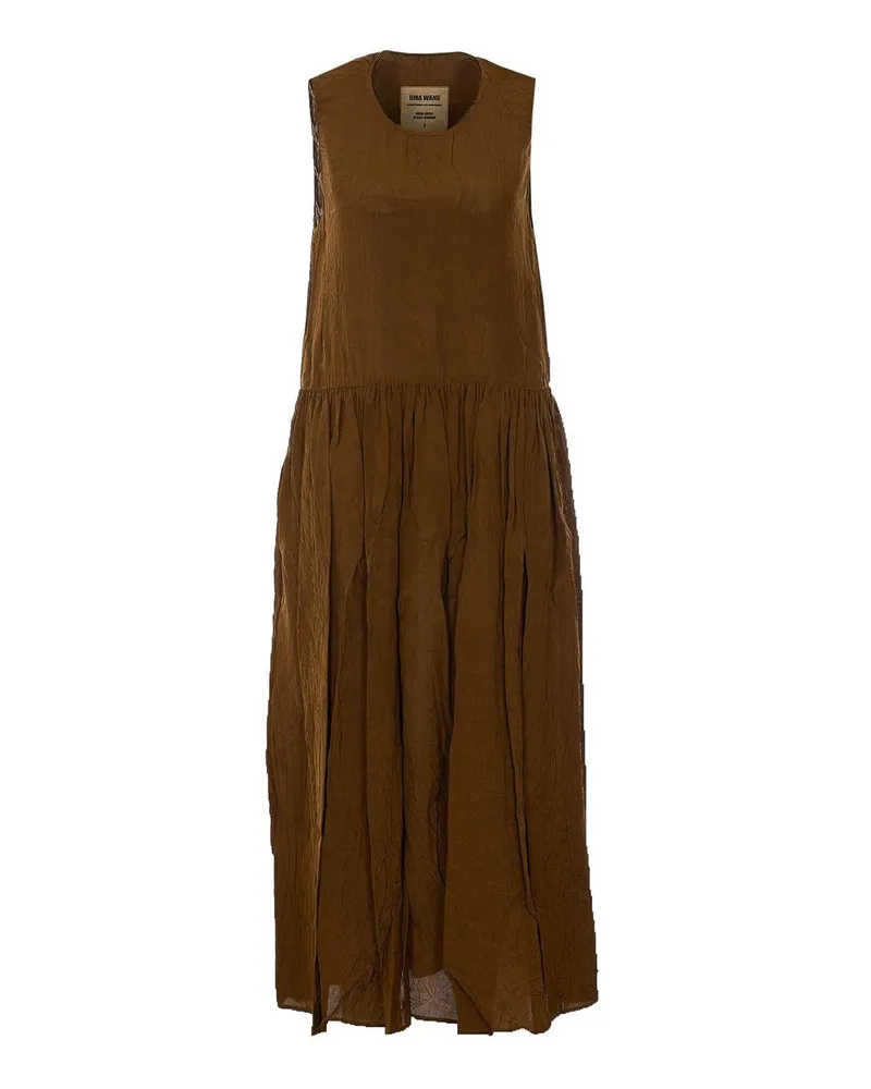 Uma Wang Knielanges Kleid - Grün Grün