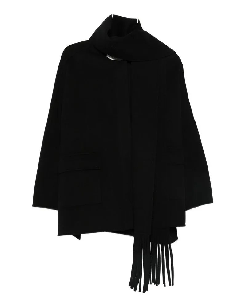 Ermanno Scervino Cape - Schwarz Schwarz